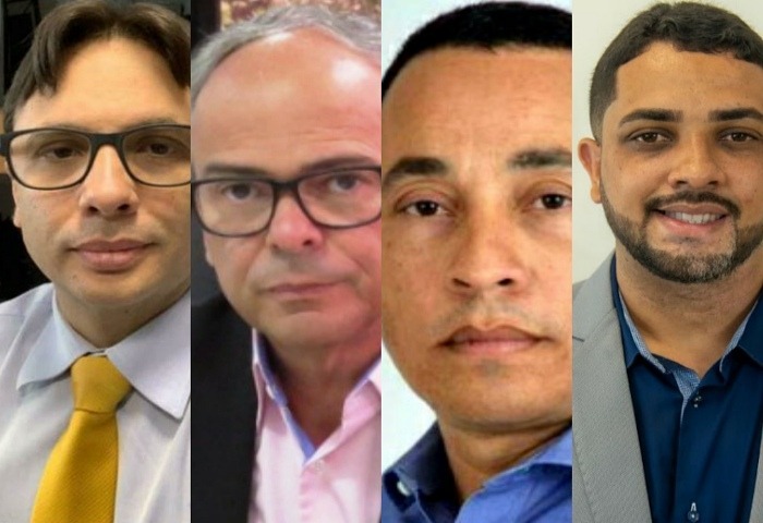 José Alberto, Júnior Brandão, Humberto Mattos e Thales Silva deixam ao governo municipal. Eles disputarão as eleições deste ano